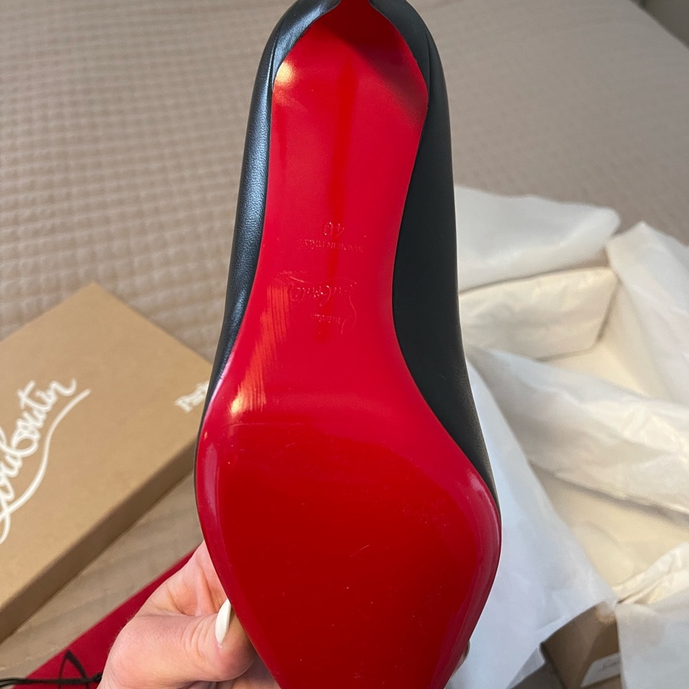 Christian louboutin Pigalle Foilles 85 leather pumps - Picture 4 of 8
